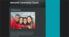 Desktop Screenshot of memorialcommunitychurch.org